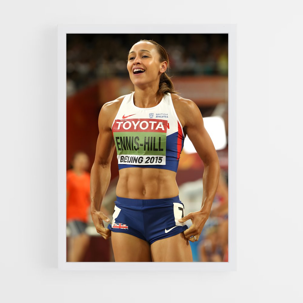 Poster Envolée Étoilée – affiche Athlétisme (vue 3)